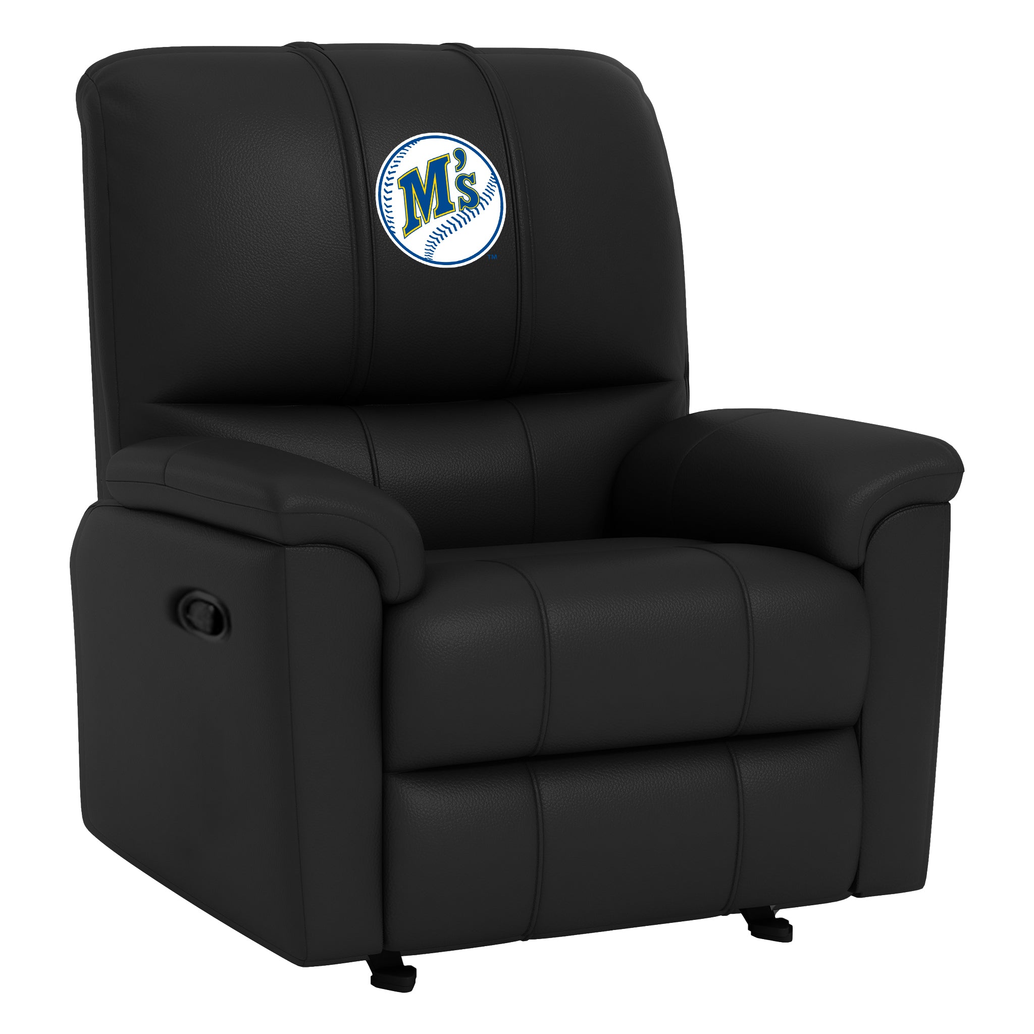 Rocker Recliner with Seattle Mariners Cooperstown Secondary