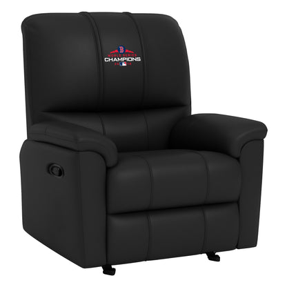 Rocker Recliner with Boston Red Sox Champs 2018