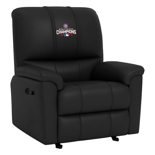 Rocker Recliner with 2016 Chicago Cubs World Series Logo