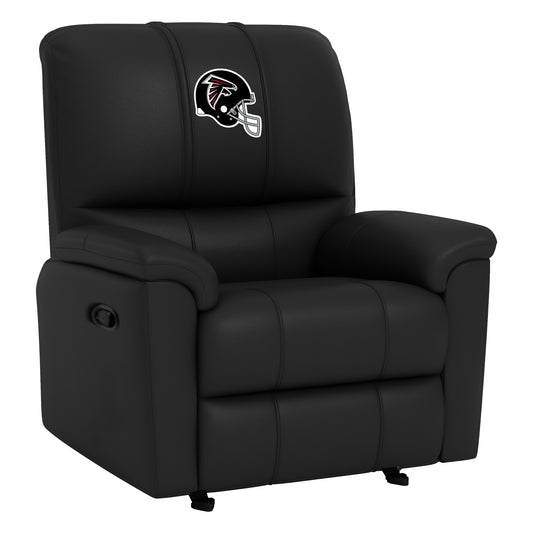 Rocker Recliner with Atlanta Falcons Helmet Logo