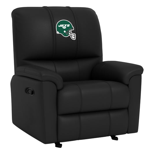 Rocker Recliner with New York Jets Helmet Logo