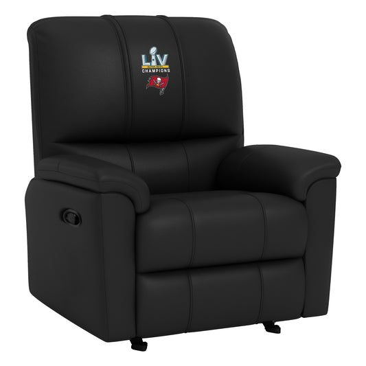 Tampa Bay Buccaneers Primary Super Bowl LV Logo Rocker Recliner