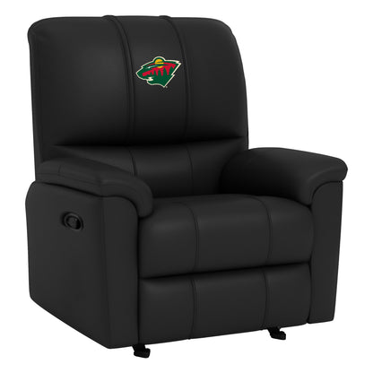 Rocker Recliner with Minnesota Wild Logo