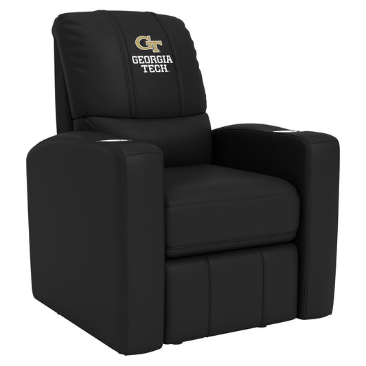 Stealth Recliner with Georgia Tech Yellow Jackets Wordmark Logo