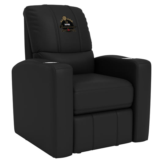 Stealth Recliner with Toronto Raptors Primary 2019 Champions  Logo