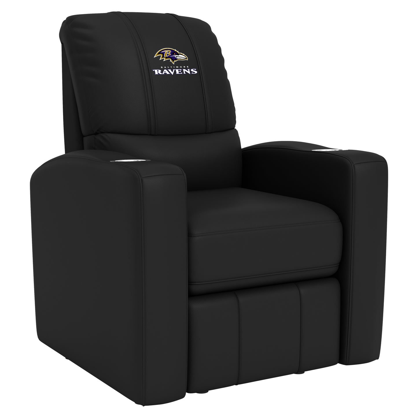 Stealth Recliner with Baltimore Ravens Secondary Logo