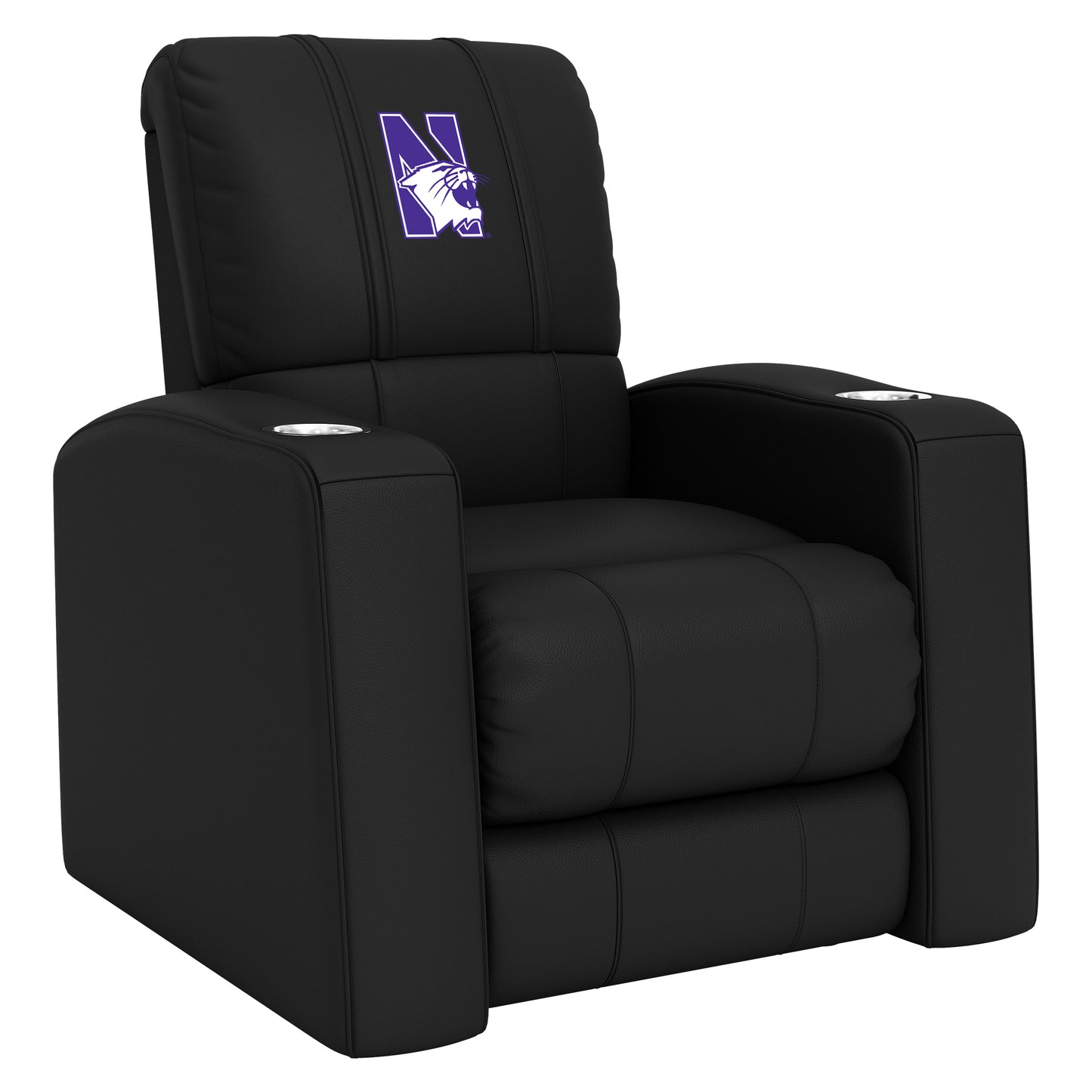 Relax Home Theater Recliner with Northwestern Wildcats Logo