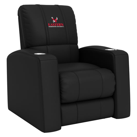 Relax Home Theater Recliner with Eastern Washington Eagles Logo