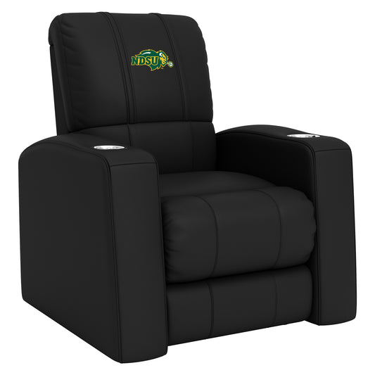 Relax Home Theater Recliner with North Dakota State Bison Primary Logo