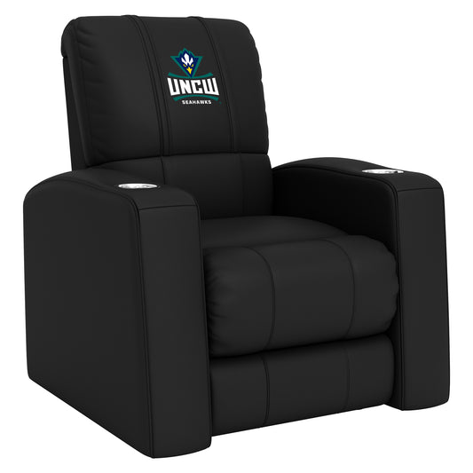 Relax Home Theater Recliner with UNC Wilmington Primary Logo