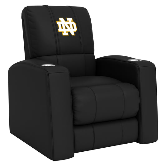 Relax Home Theater Recliner with Notre Dame Secondary Logo