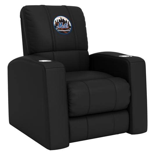 Relax Home Theater Recliner with New York Mets Cooperstown Secondary