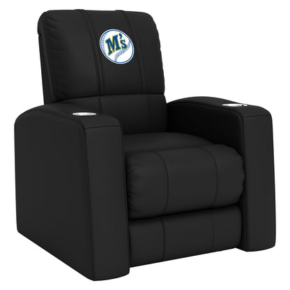 Relax Home Theater Recliner with Seattle Mariners Cooperstown Secondary