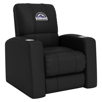 Relax Home Theater Recliner with Colorado Rockies Logo