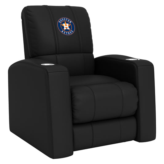 Relax Home Theater Recliner with Houston Astros Logos