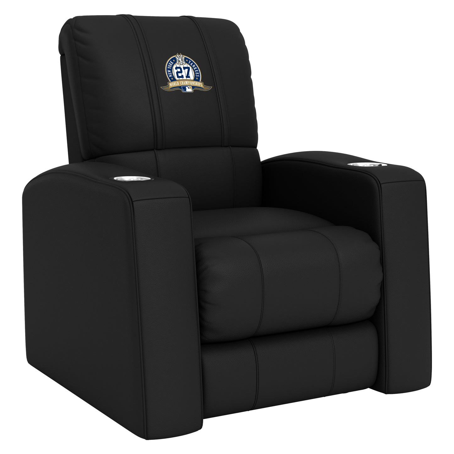 Relax Home Theater Recliner with New York Yankees 27th Champ