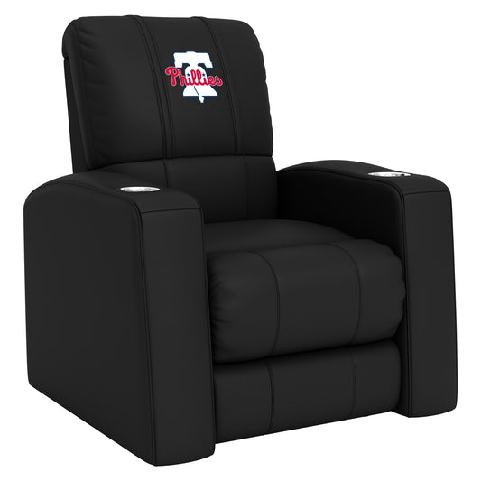 Relax Home Theater Recliner with Philadelphia Phillies Primary Logo