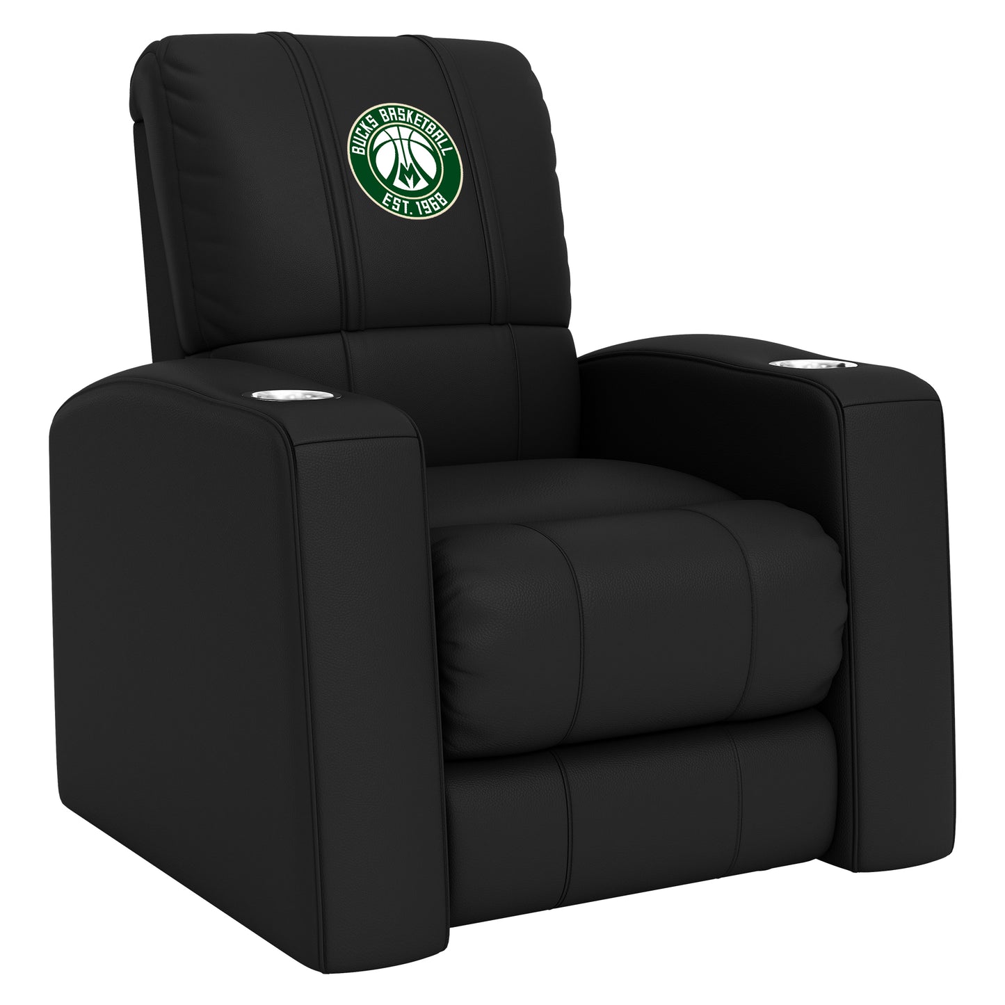 Relax Home Theater Recliner with Milwaukee Bucks Secondary Logo