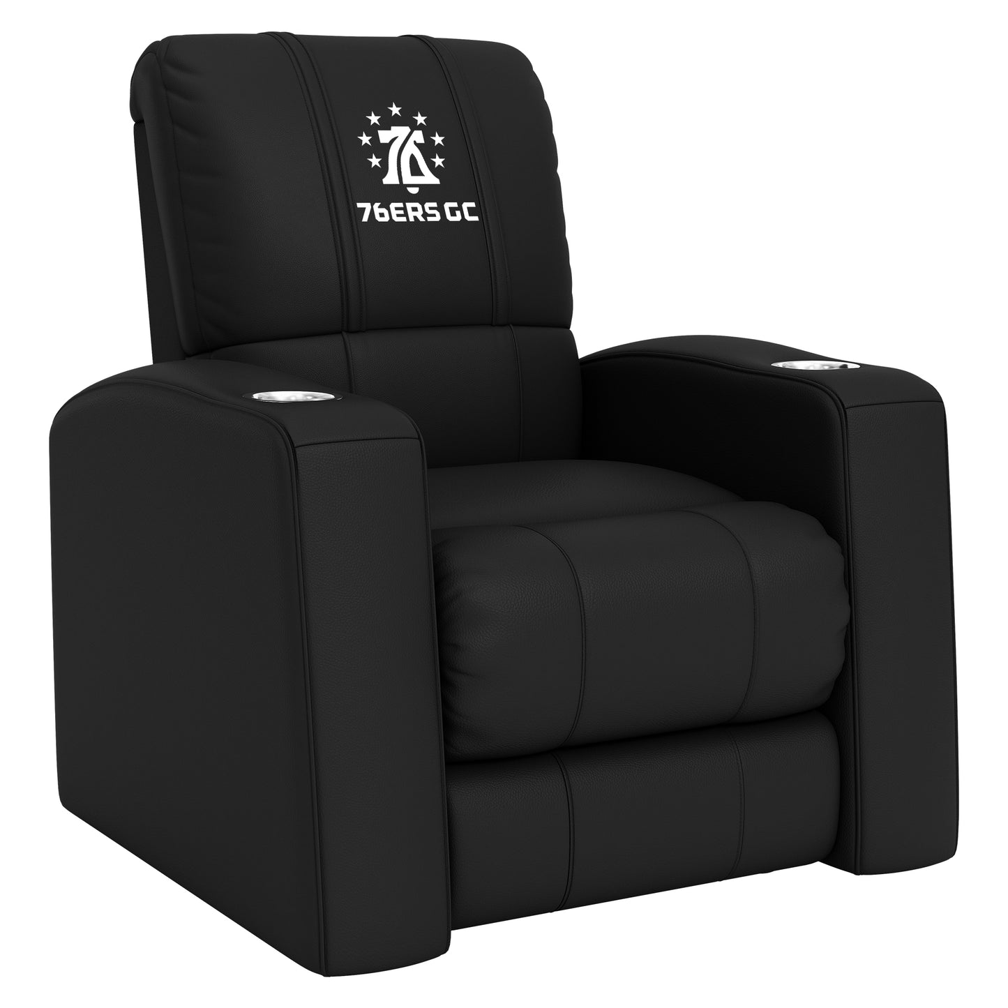 Relax Home Theater Recliner with Philadelphia 76ers GC All White [CAN ONLY BE SHIPPED TO PENNSYLVANIA]