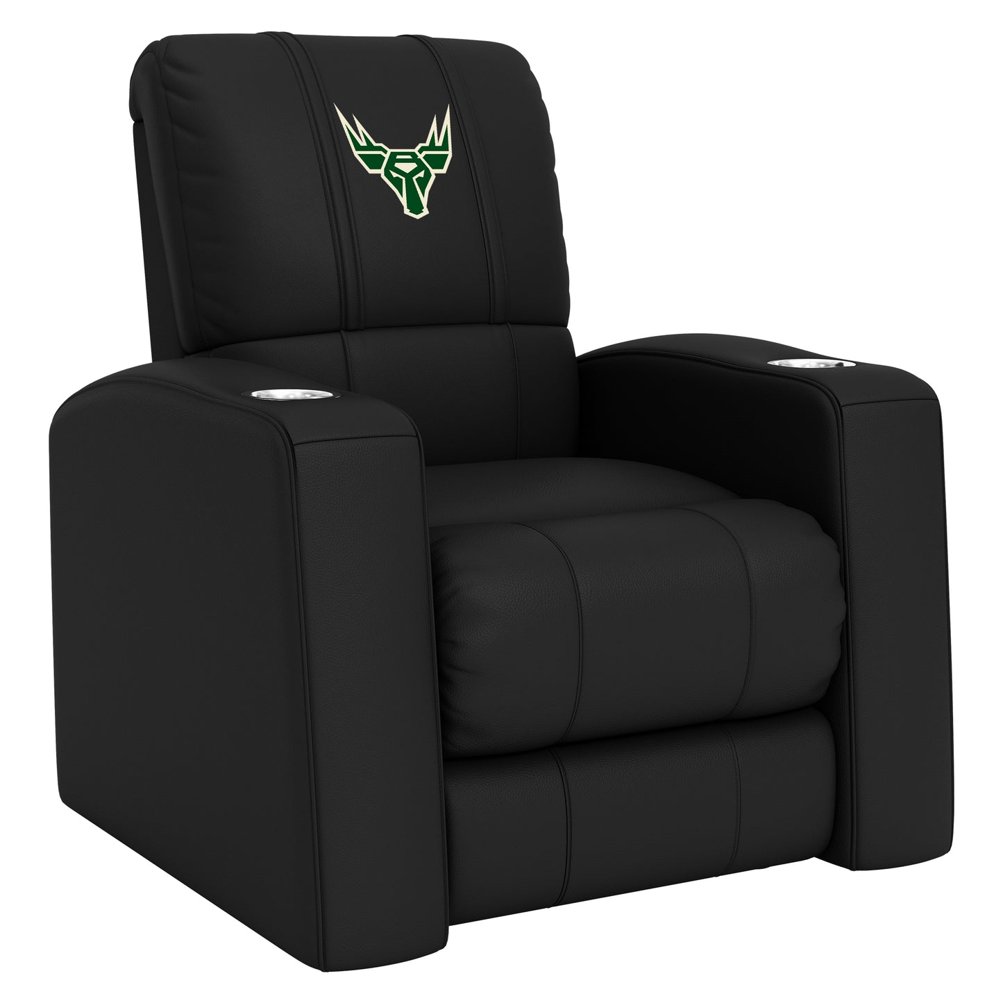 Relax Home Theater Recliner with Bucks Gaming Primary Logo [Can Only Be Shipped to Wisconsin]