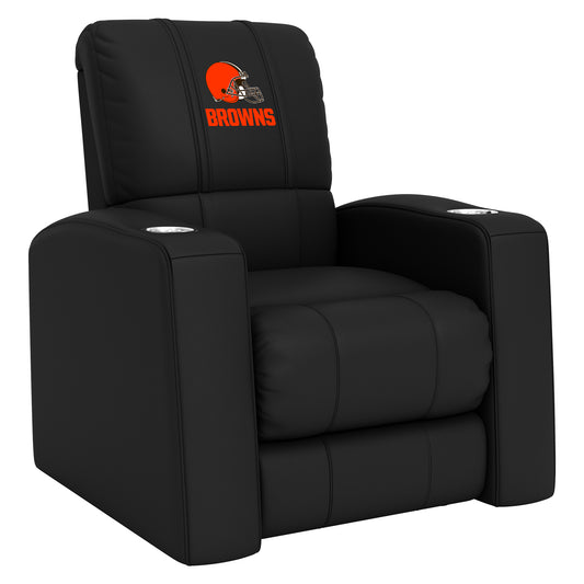 Relax Home Theater Recliner with  Cleveland Browns Secondary Logo
