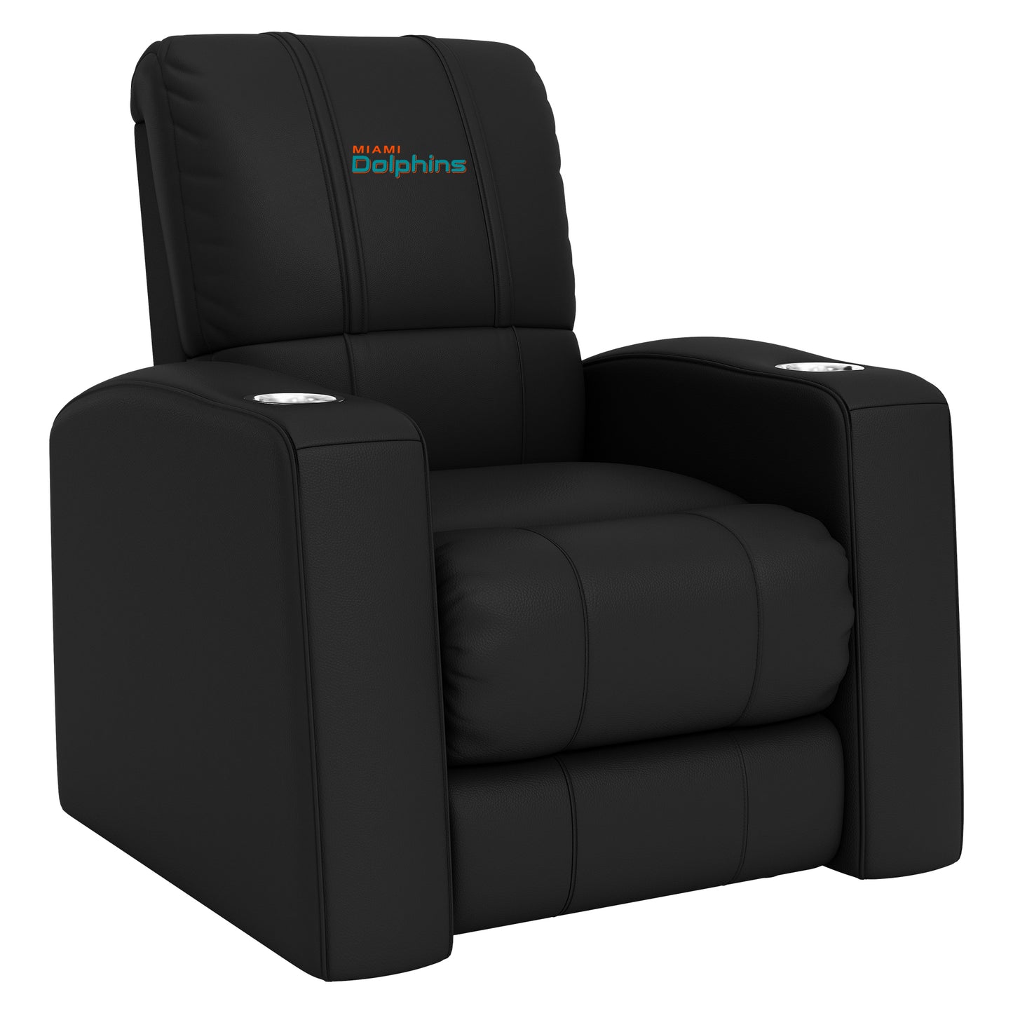 Relax Home Theater Recliner with  Miami Dolphins Secondary Logo