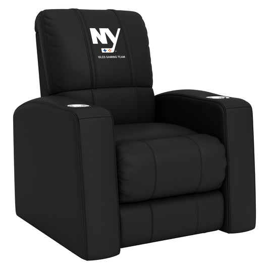 Relax Home Theater Recliner with Isles Gaming Team with Text Logo