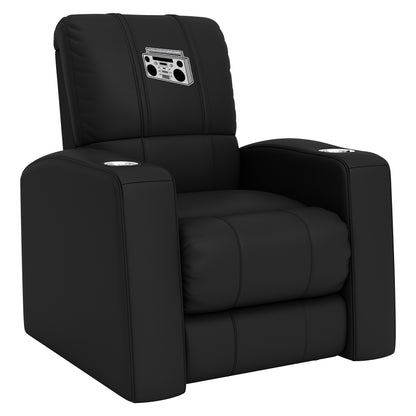 Relax Home Theater Recliner with Boombox Logo