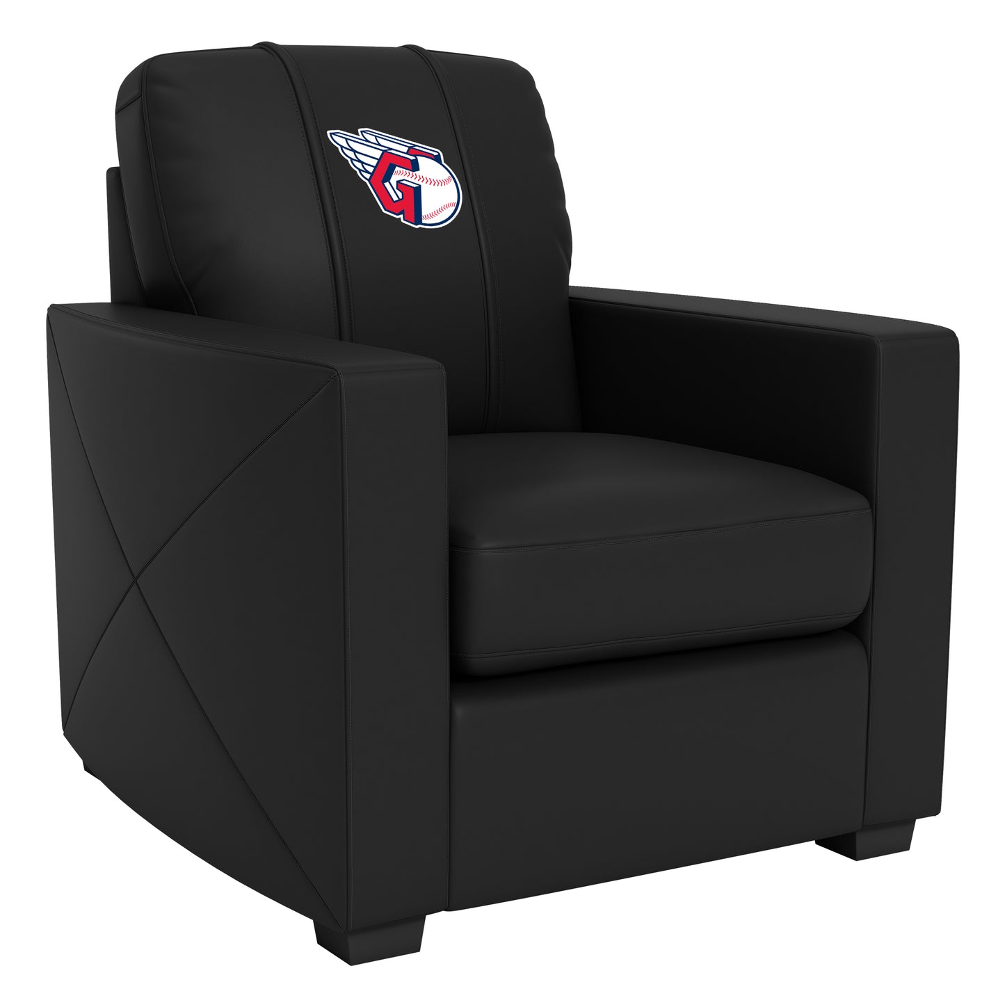 Silver Club Chair with Cleveland Guardians Primary
