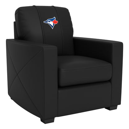 Silver Club Chair with Toronto Blue Jays Secondary