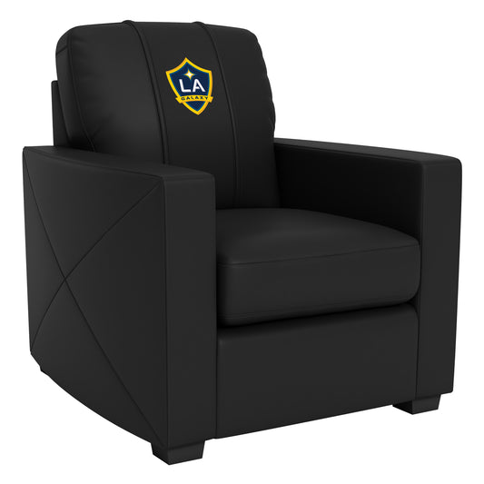 Silver Club Chair with LA Galaxy Logo