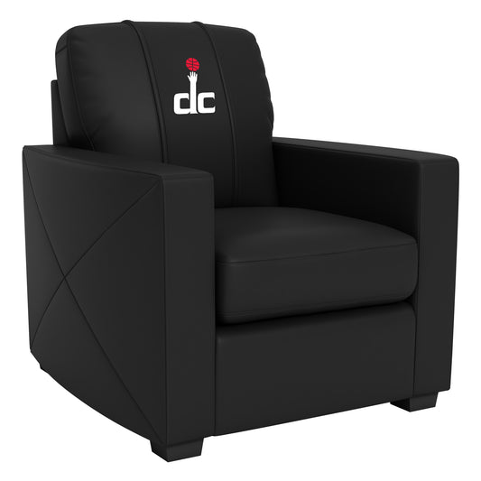Silver Club Chair with Washington Wizards Secondary