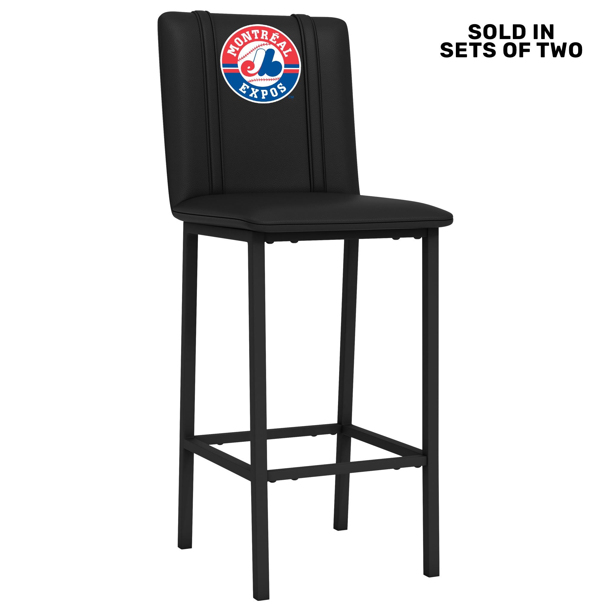 Bar Stool 500 with Montreal Expos Cooperstown Set of 2