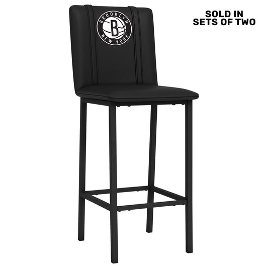 Bar Stool 500 with Brooklyn Nets Secondary Set of 2