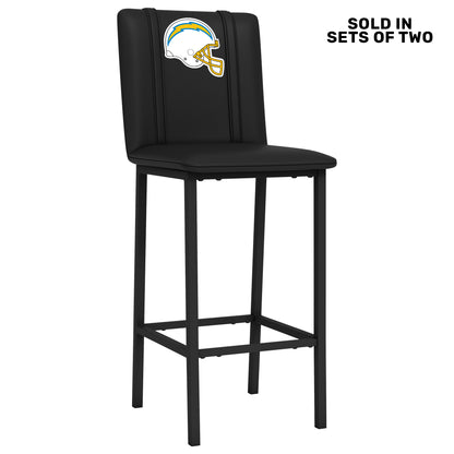 Bar Stool 500 with Los Angeles Chargers Helmet Logo Set of 2