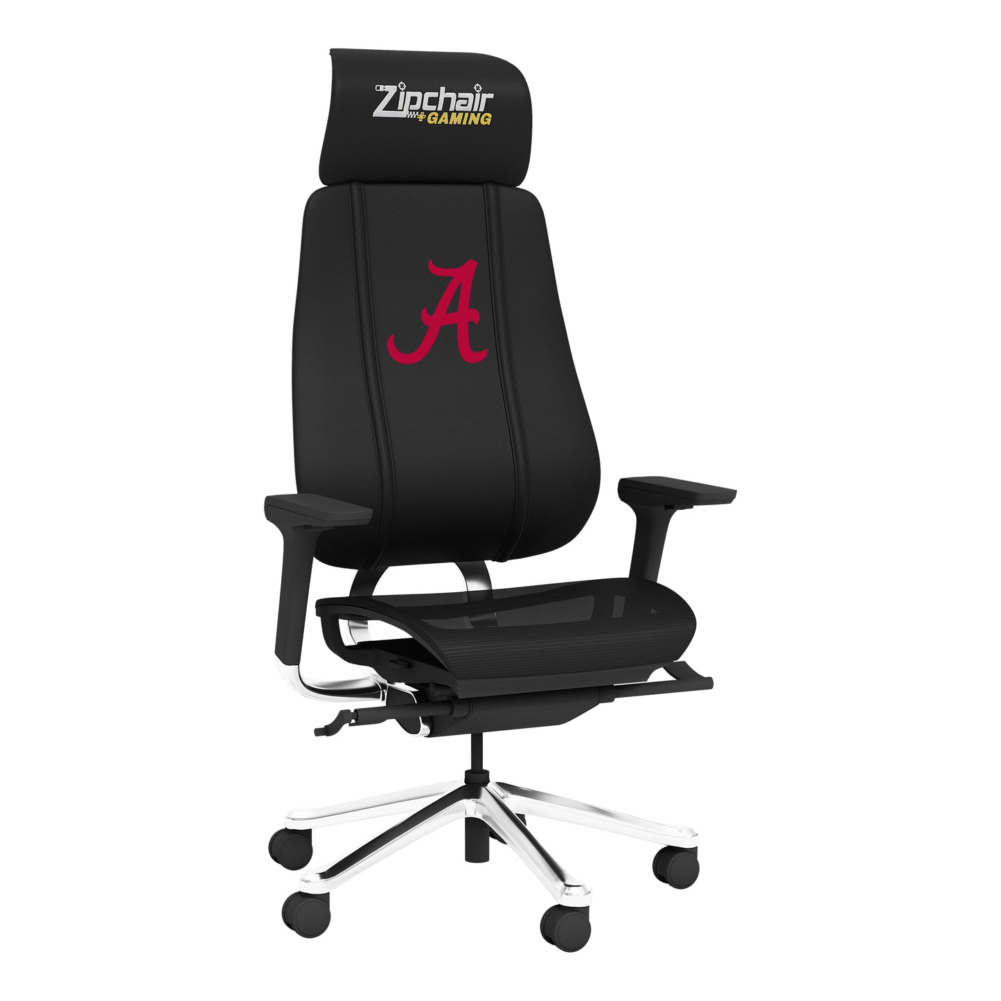 PhantomX Gaming Chair with Alabama Crimson Tide Red A Logo