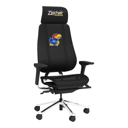 PhantomX Gaming Chair with Kansas Jayhawks Logo