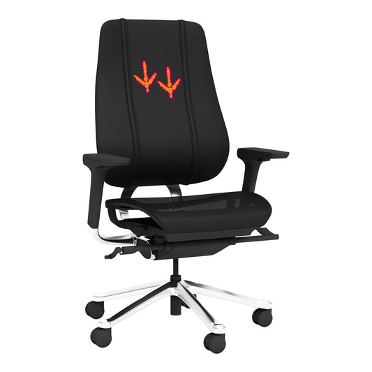 PhantomX Gaming Chair with Virginia Tech Hokies Feet Logo