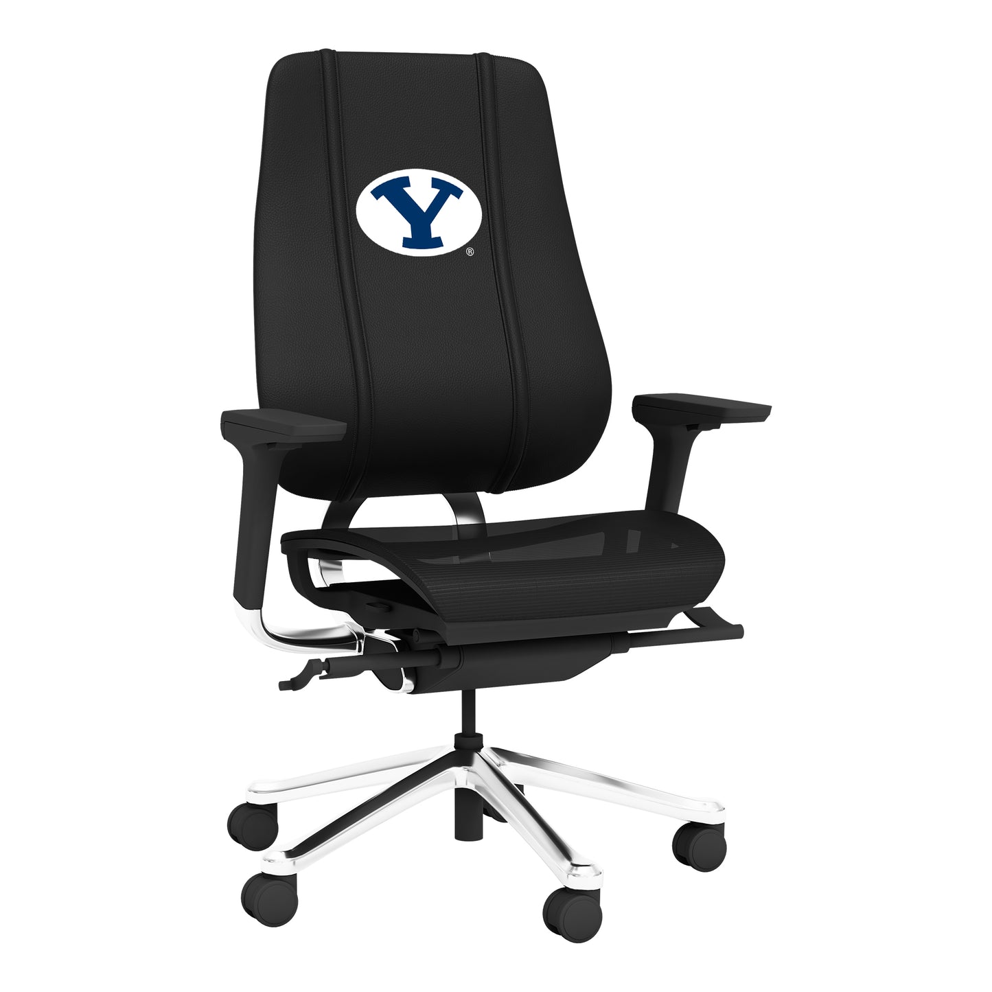 PhantomX Gaming Chair with BYU Cougars Logo