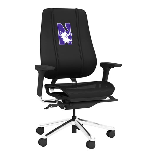 PhantomX Gaming Chair with Northwestern Wildcats Logo