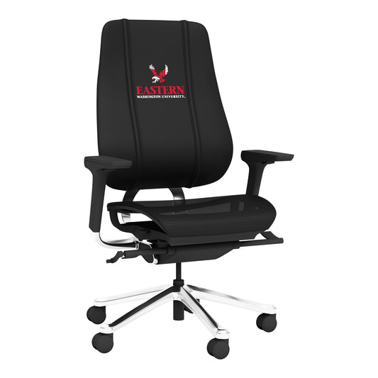 PhantomX Gaming Chair with Eastern Washington Eagles Logo