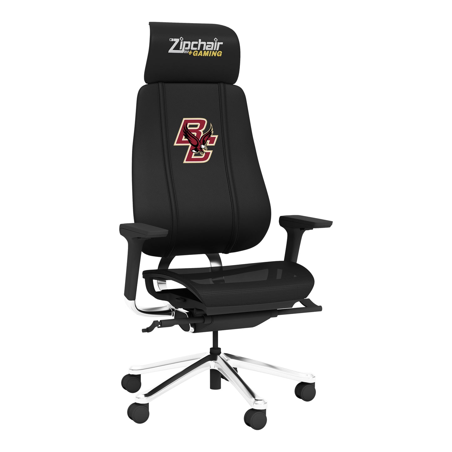 PhantomX Gaming Chair with Boston College Eagles Logo