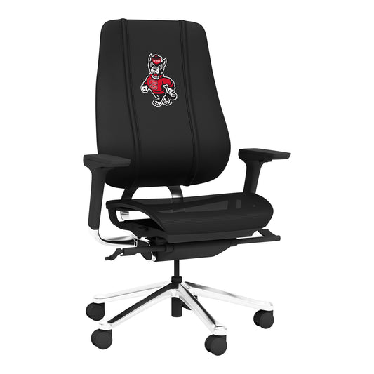 PhantomX Gaming Chair with North Carolina State Wolf Logo