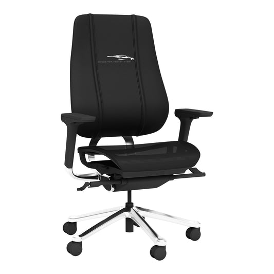 Phantomx Mesh Gaming Chair with Corvette Coupe Logo