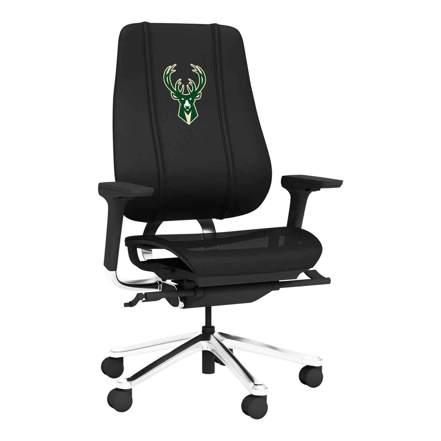 PhantomX Mesh Gaming Chair with Milwaukee Bucks Logo