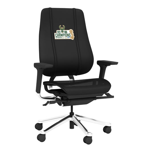 PhantomX Mesh Gaming Chair with Milwaukee Bucks 2021 Champions Logo