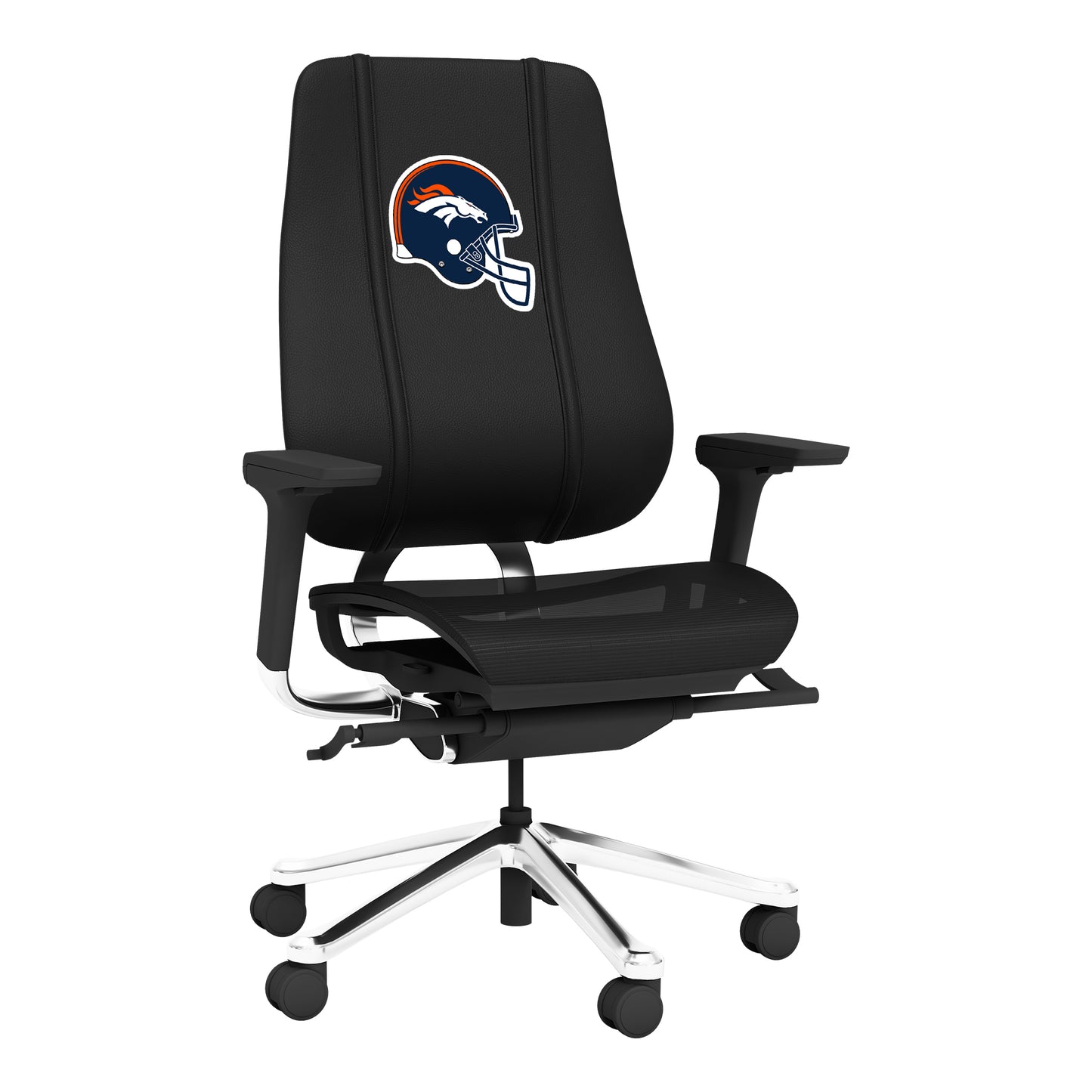 PhantomX Mesh Gaming Chair with  Denver Broncos Helmet Logo