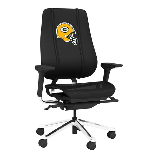 PhantomX Mesh Gaming Chair with  Green Bay Packers Helmet Logo