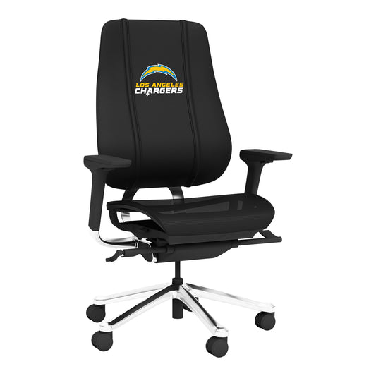 PhantomX Mesh Gaming Chair with  Los Angeles Chargers Secondary Logo