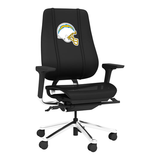 PhantomX Mesh Gaming Chair with  Los Angeles Chargers Helmet Logo